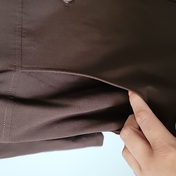 J.Jill Office Neutral stretch Dark Roast brown NWT size 8 jacket - Picture 2 of 9